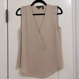 Theory Silk Sleeveless Blouse